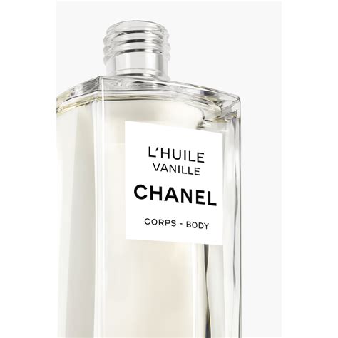 chanel vanilla oil|L’HUILE VANILLE Body Massage Oil .